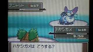 ポケットモンスタープラチナ vsギンガ団マーズ1 pokemon platinumVSTeamGalacticMars 1