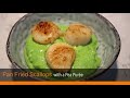 Hungry Baxter’s - Scallops & Pea Purée