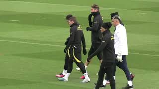 Messi, Mbappe and PSG train on eve of game vs Montpellier｜Verratti｜Navas｜Ligue 1｜Paris Saint-Germain