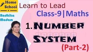 1.Number System| Part-2 |Class-9 Exercise-1.2 | NCERT | CBSE