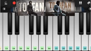 Toofan Piano Walkband Tutorial and Cover I KGF 2 | Headphones Recommended | Yash | Ravi Basrur