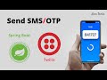 Spring Boot WebFlux : Send SMS/OTP using Twilio | Forgot/Reset Password scenario | JavaTechie