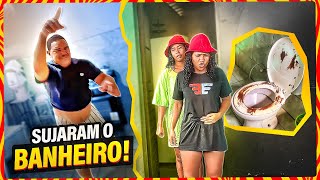 CAG4RAM NO BANHEIRO DO GALO CEGO E ELE ENTROU EM DESESPERO 🤣 | GALO CEGO