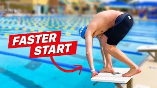 4 Steps to a Faster Swimming Start!