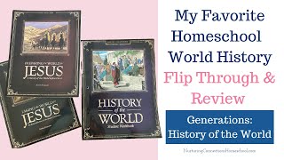 My Favorite Homeschool High School World History Curriculum || Flip-Through & Honest Thoughts