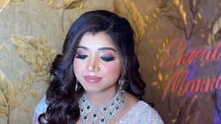 Airbrush Party makeup tutorial in Hindi | easy eyeshadow look | Shruti Makeover