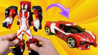 बच्चों के लिए ट्रांसफॉर्मिंग रोबोट के साथ वाहन के नाम सीखें!