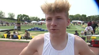 Lincoln Pius X senior Jackson Kessler goes back-to-back as the Class A High Jump Champion