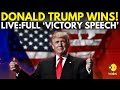 US Election Results LIVE: US President Donald Trump Victory Speech | US Election Result | US News