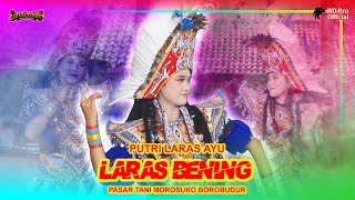 MEMUKAU!! PUTRI LARAS AYU - TOPENG IRENG LARAS BENING - LIVE PASAR TANI MOROSUKO TEGALARUM BOROBUDUR