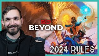 D&D Beyond Character Creation Guide - 2024 Rules
