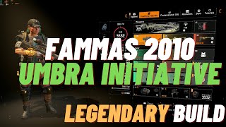 THE DIVISION 2 - UMBRA INITIATIVE FAMMAS LEGENDARY BUILD TU16.2