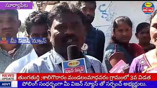 3వ విడత పోలింగ్ సంధర్బంగా సర్పంచ్ అభ్యర్థులతో మీ విజన్ న్యూస్ ముఖాముఖి?