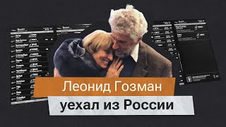 «Хреново. Не хочу уезжать. Но и выбирать смерть не желаю». Политик Леонид Гозман* покинул Россию