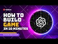 How to build a Game in Python using ChatGPT | #chatgpt #python #pygame   | @mlminds