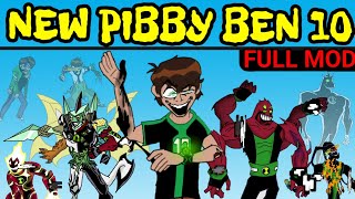 Friday Night Funkin' New VS Pibby Ben 10 Full Mod + Cutscene | Pibby x FNF Mod (Pibby Omniverse)