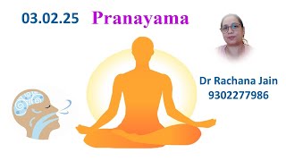 Ashtang Yog Pranayam 03 02 25M.A  M.Sc Yogic Science Dr. Rachana Jain