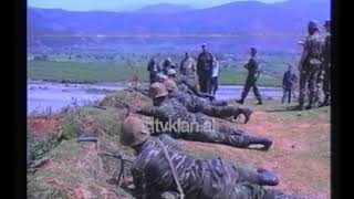 NATO stervitje ushtarake ne Kraste te Elbasanit - (28 Prill 2001)