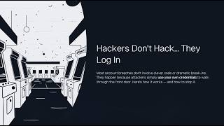 Hackers Don T Hack They Log In Here S How