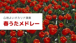 【春うたメドレー Japanese Spring Song Medley】まつざき由美編曲　どこかで春が〜春よこい〜春が来た〜花〜さくらさくら　「おしゃれなアンサンブル曲集 Pure Heart」