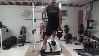 Using a Helix Lateral Trainer with a Kettlebell