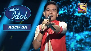 इस Singer ने Perform किया एक सच्चे Performer की तरह | Indian Idol | Rock On