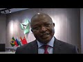 deputy president david mabuza visits the new development bank brics bank in shanghai