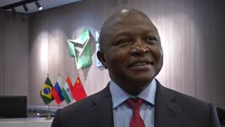 Deputy President David Mabuza visits the New Development Bank (BRICS Bank) in Shanghai