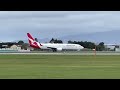 Qantas Boeing 737-838 Takeoff Christchurch Airport