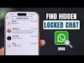 How to Find Hidden Locked Chats on WhatsApp [See Locked Conversations]