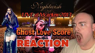 Nightwish: Ghost love score - LIVE at Wacken 2013 | REACTION (Best Live performance Ive seen)