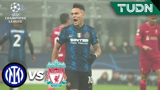 ¡Primer aviso! Lautaro dispara | Inter 0-0 Liverpool | UEFA Champions League - Octavos | TUDN