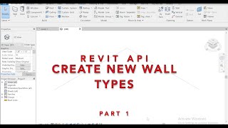 Revit API - How to Create Wall Types Programmatically - Part 1