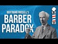What is Bertrand Russels Barber Paradox?