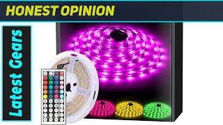 MINGER RGB LED Strip Lights: Budget-Friendly \u0026 Bright!