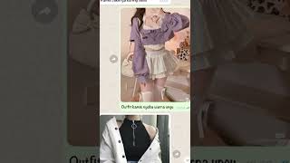 Adu outfit seminggu with bestie [ #POV ] #fakechat