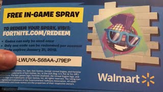 fortnite in game spray giveaway - fortnite e3 spray codes free