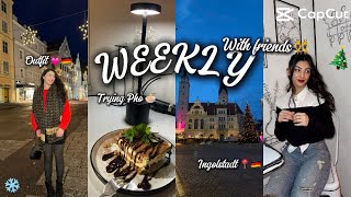 Vlog 💸 (دوزم معايا 3 أيام في ألمانيا ) 🧿|| السفر || خرجت ✨🎀 spend 3 day with  me in Germany 🇩🇪