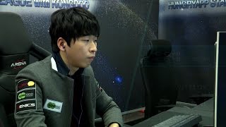 헝그리앱 스타즈 리그 D조 6경기 임진묵(T) vs 윤용태(P) -데미안