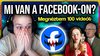 Megnéztem 100 FACEBOOK REELS videót és eldobtam az agyam 🤯 (Cringe, átverések, AI slop és \