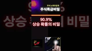 누구나 가능한 90.9% 상승확률의 비밀