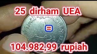 TERJAWAB! 25 dirham berapa rupiah