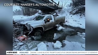 Record-high calls flood towing and emergency crews amid Montana's winter conditions