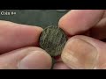 cleaning some ancient roman coins