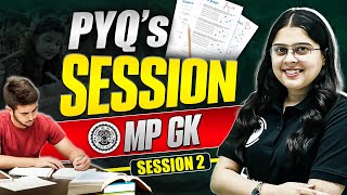 MPPSC 2023 | MP GK PYQs Session - 2 | MPPSC Prelims 2022 | MP Exams | MP Exams Wallah