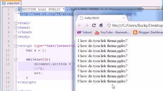 Beginner JavaScript Tutorial | 20-while Loop