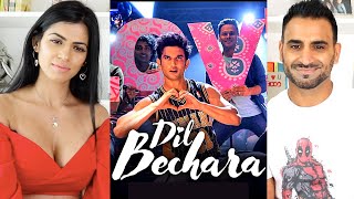 DIL BECHARA – Title Track REACTION!!! | Sushant Singh Rajput | Sanjana Sanghi | A.R. Rahman