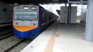 20120919@1183次[基隆発山線経由苗栗行](EMU700)區間車列車~北湖站出發!!