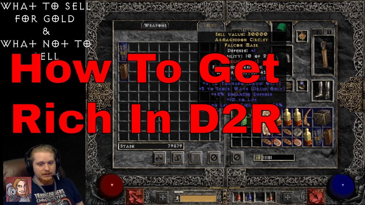 Diablo II Resurrected - What To Sell For Gold & What Not To Sell For ...