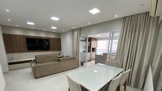 LINDISSIMO APARTAMENTO AR VARANDA 4 DTS GOURMET 2 VGS PRAIA DAS ASTÚRIAS GUARUJÁ LOCACAO ANUAL